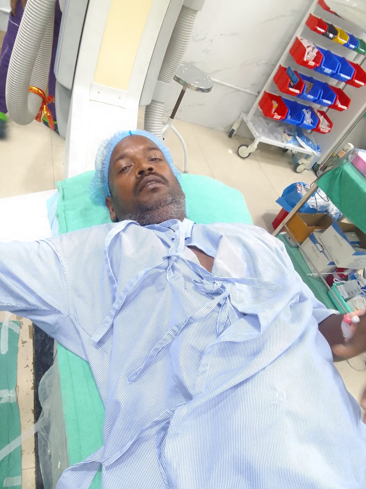 Patient Babuli Dalai